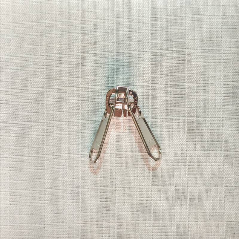 604535 : Zip Slider Type 10 Coil Dbl Tab - Nickle Ykk