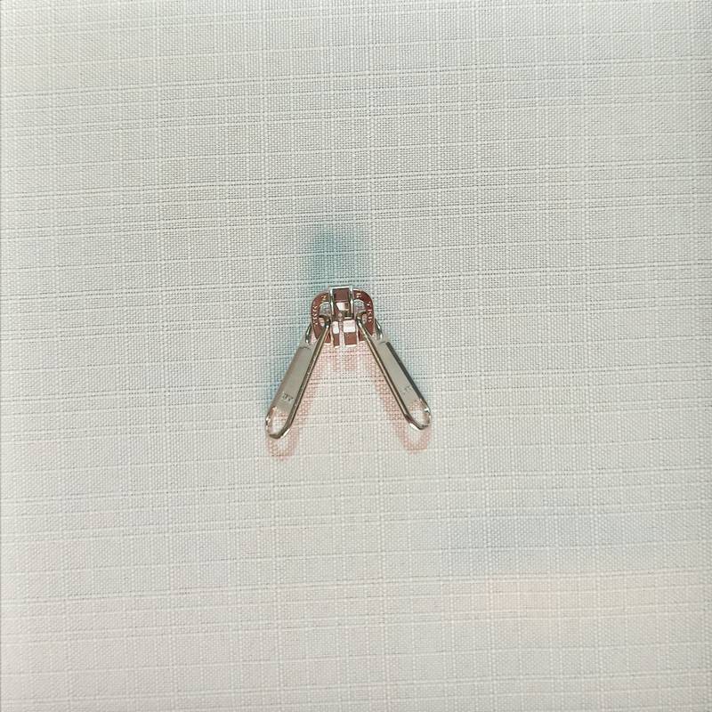 604576 : Zip Slider Type 5 Coil Dbl Tab - Nickle Ykk
